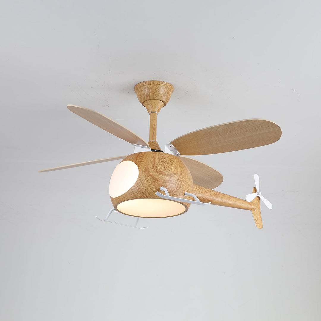 Heli Breeze Barn Takfläkt Lampa
