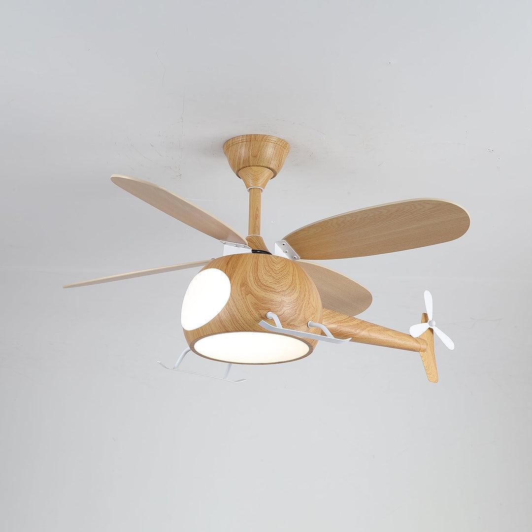 Heli Breeze Barn Takfläkt Lampa