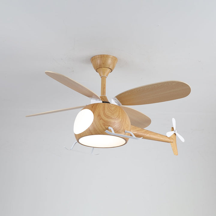 Heli Breeze Barn Takfläkt Lampa