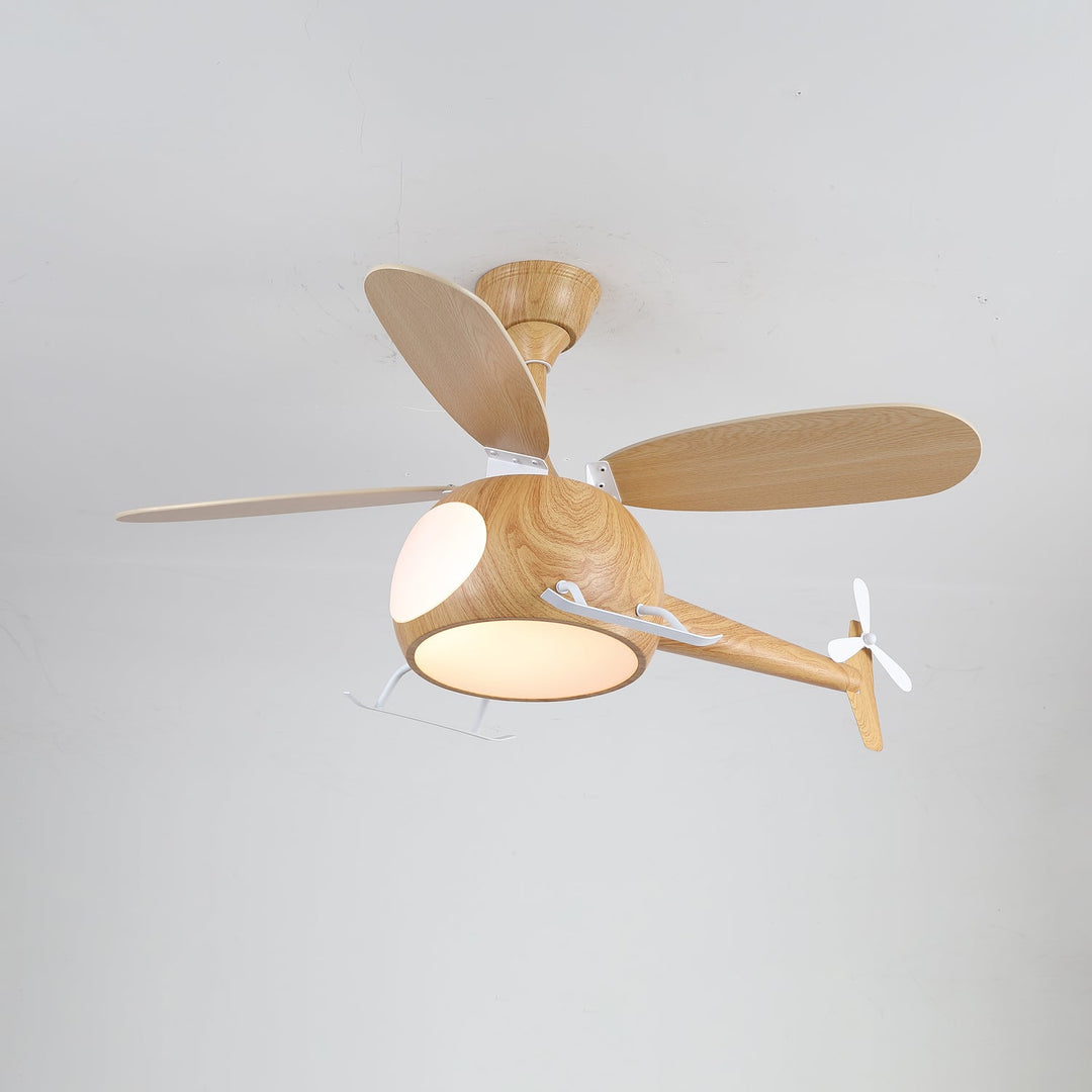 Heli Breeze Barn Takfläkt Lampa