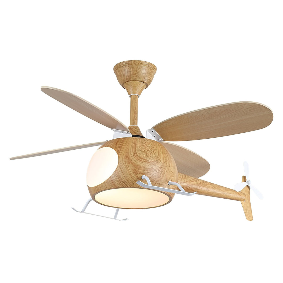 Heli Breeze Barn Takfläkt Lampa