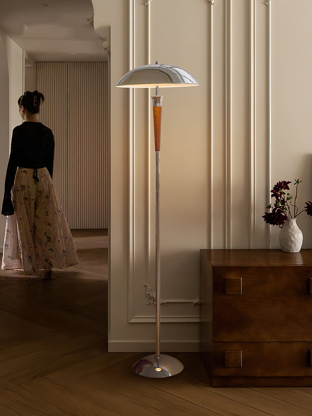 Hjälm Golvlampa