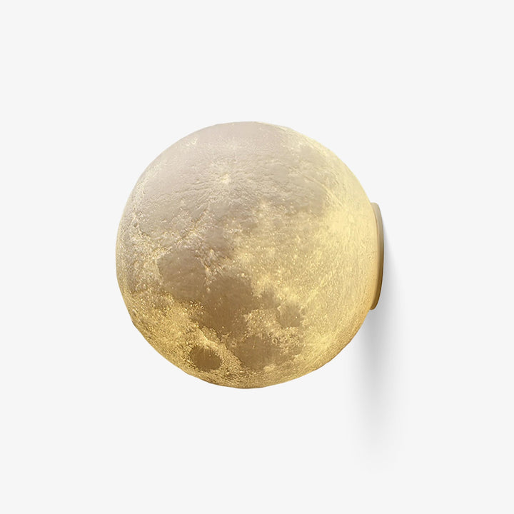 Måne 3D Vägglampa