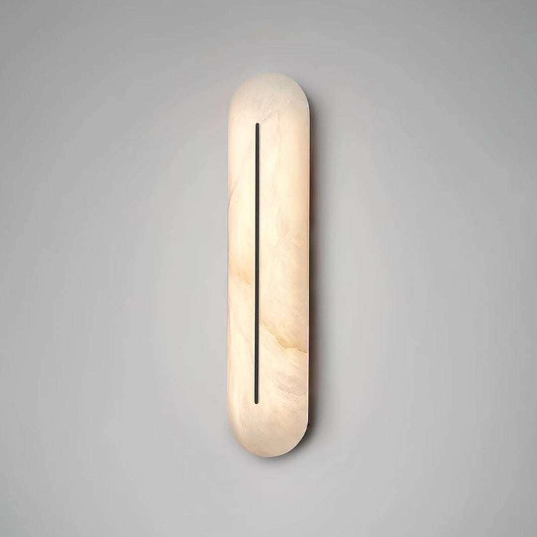 Orbison Alabaster Vägglampa