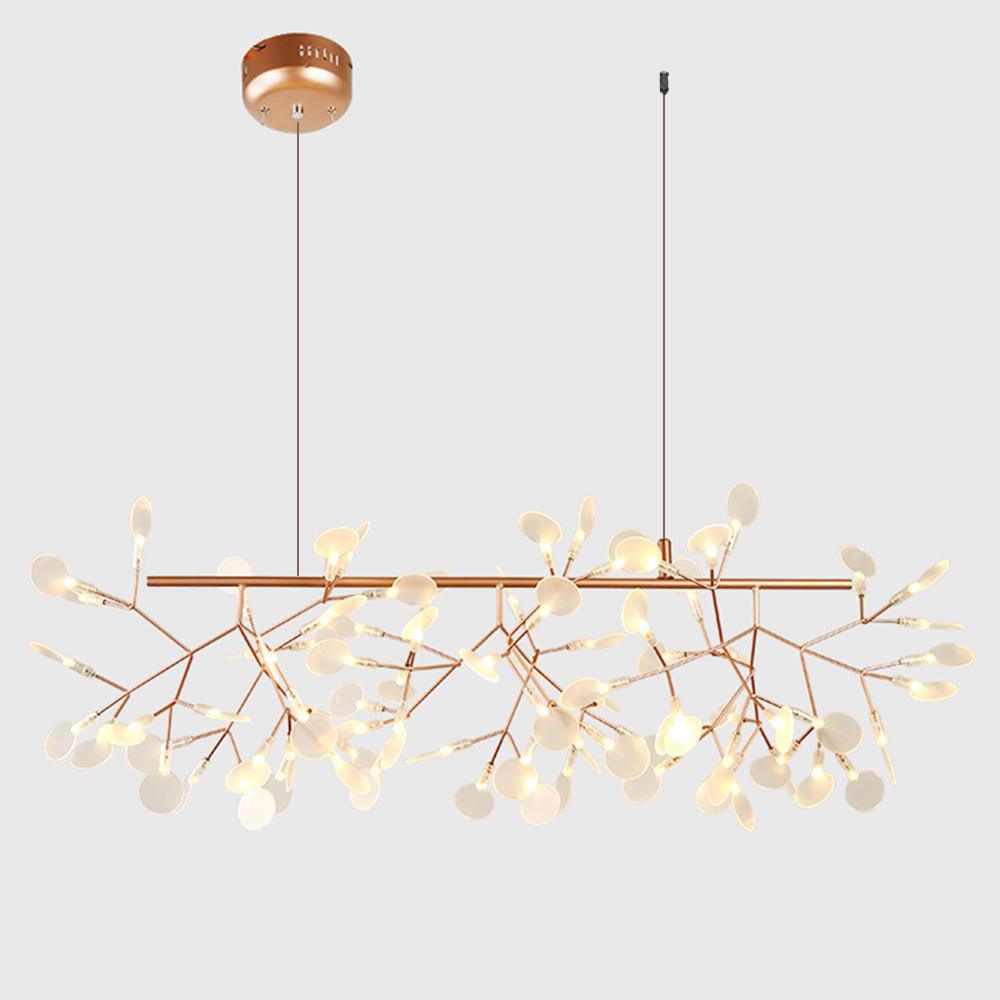 Roséguld Firefly LED Kandelaber