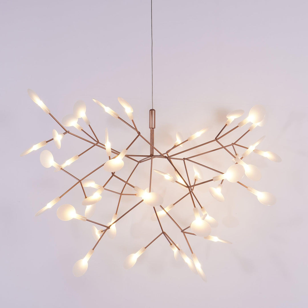 Roséguld Firefly LED Kandelaber