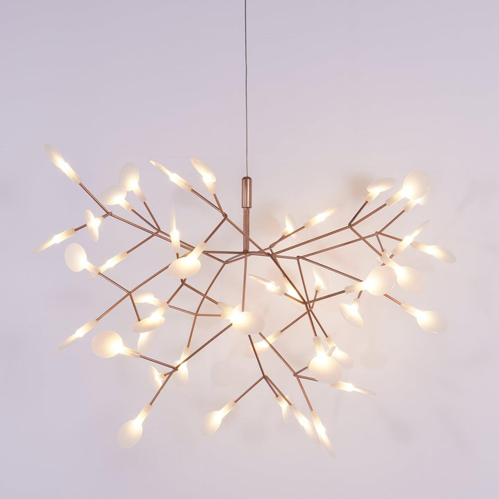 Roséguld Firefly LED Kandelaber