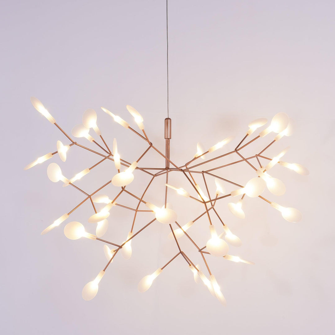 Roséguld Firefly LED Kandelaber