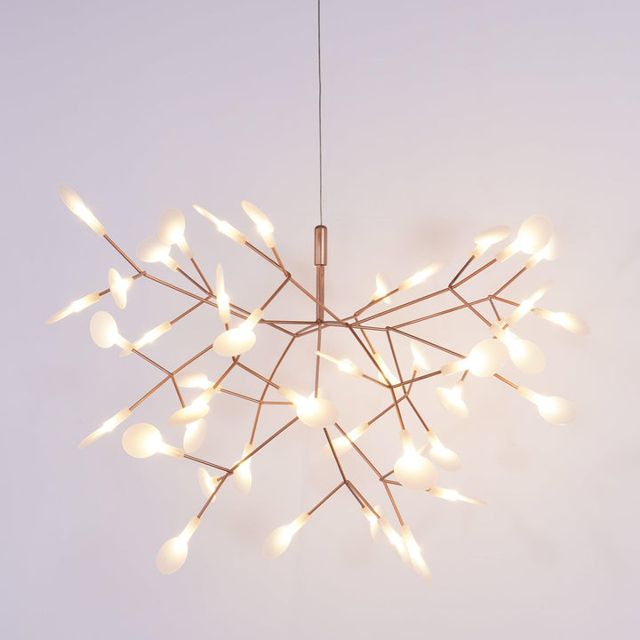 Roséguld Firefly LED Kandelaber