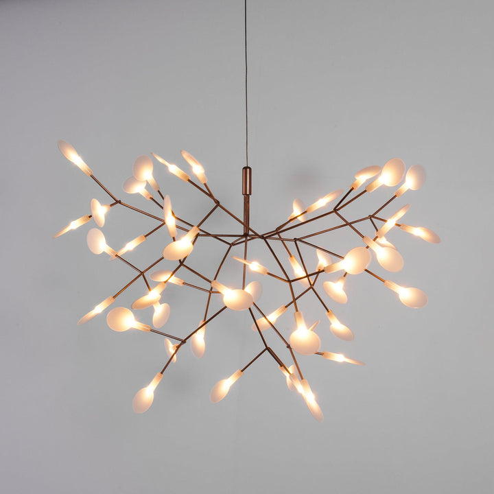 Roséguld Firefly LED Kandelaber