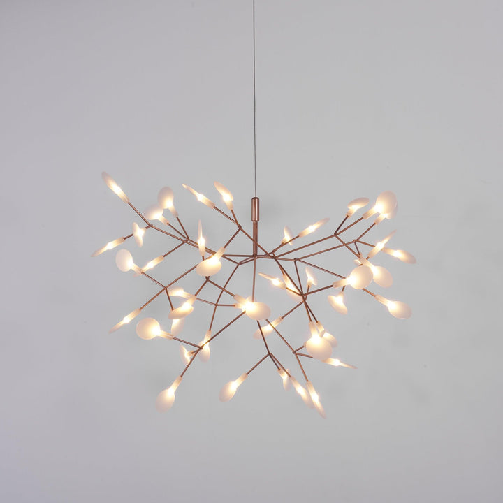 Roséguld Firefly LED Kandelaber