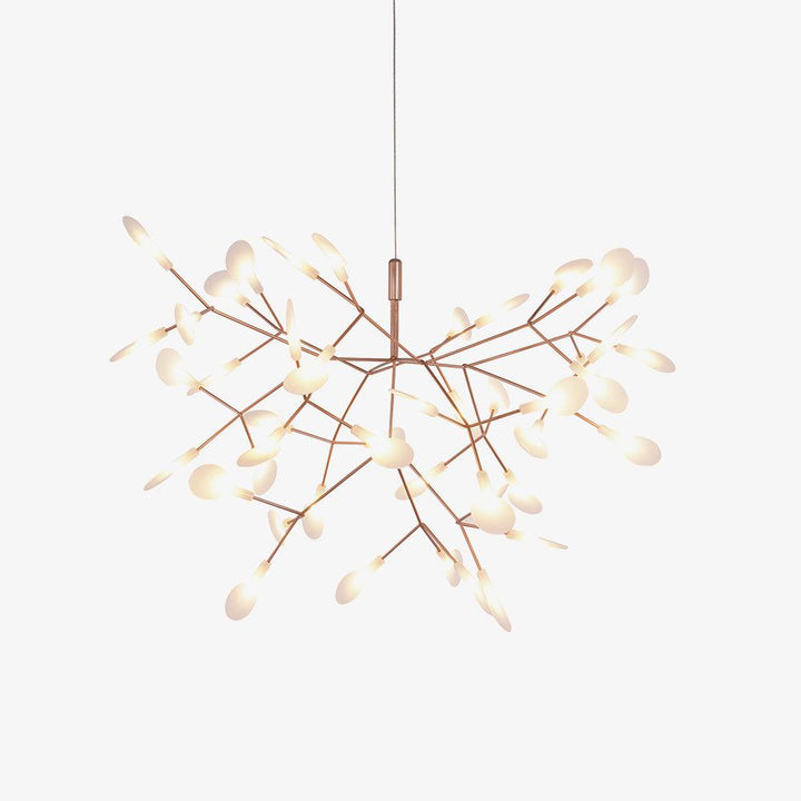 Roséguld Firefly LED Kandelaber