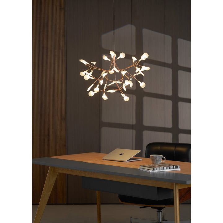 Roséguld Firefly LED Kandelaber