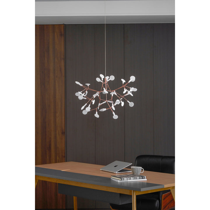 Roséguld Firefly LED Kandelaber