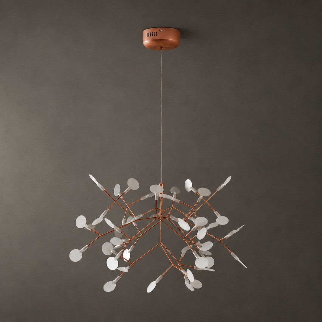 Roséguld Firefly LED Kandelaber