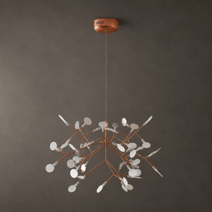 Roséguld Firefly LED Kandelaber