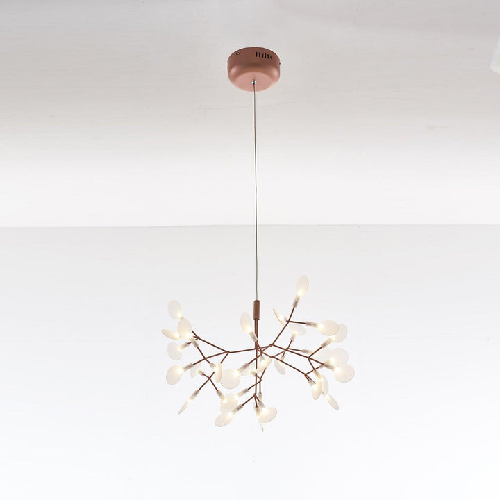 Roséguld Firefly LED Kandelaber
