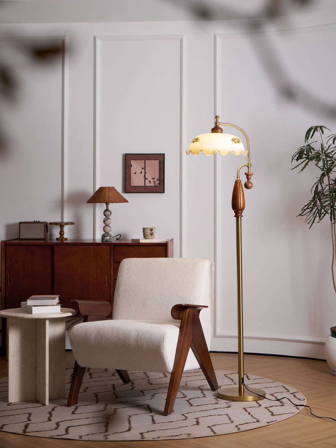 Heritage Bloom Golvlampa