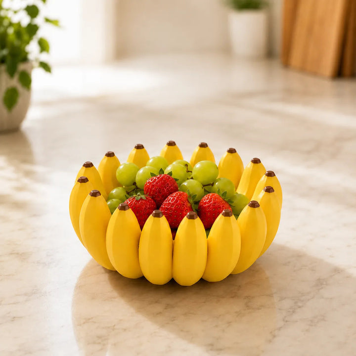 Frutera – Dekorativ Miska på Owoce i form av Bananów på Blaty