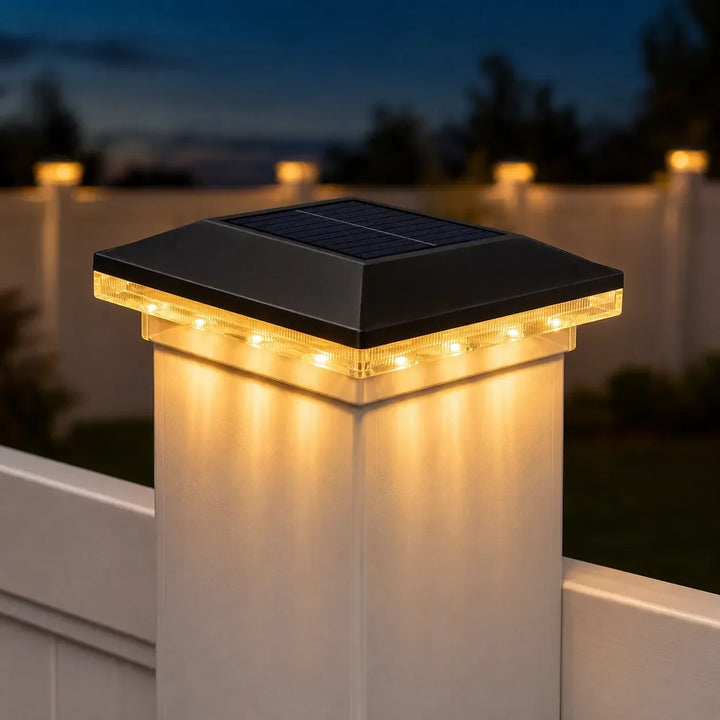 Glowmere – Solarne Oświetlenie på Słupki Värme Biała på Utomhus (2-pack)