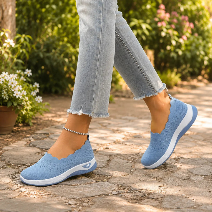Wavella – Lekkie Skor Slip-On för Gående för kvinnor