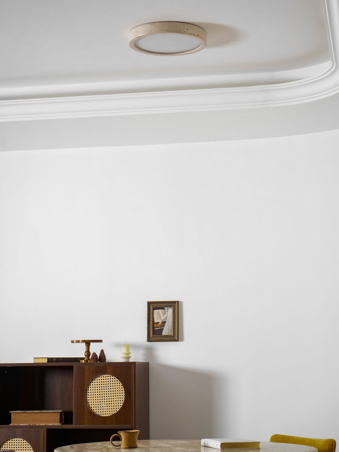 Horizon Travertine Taklampa