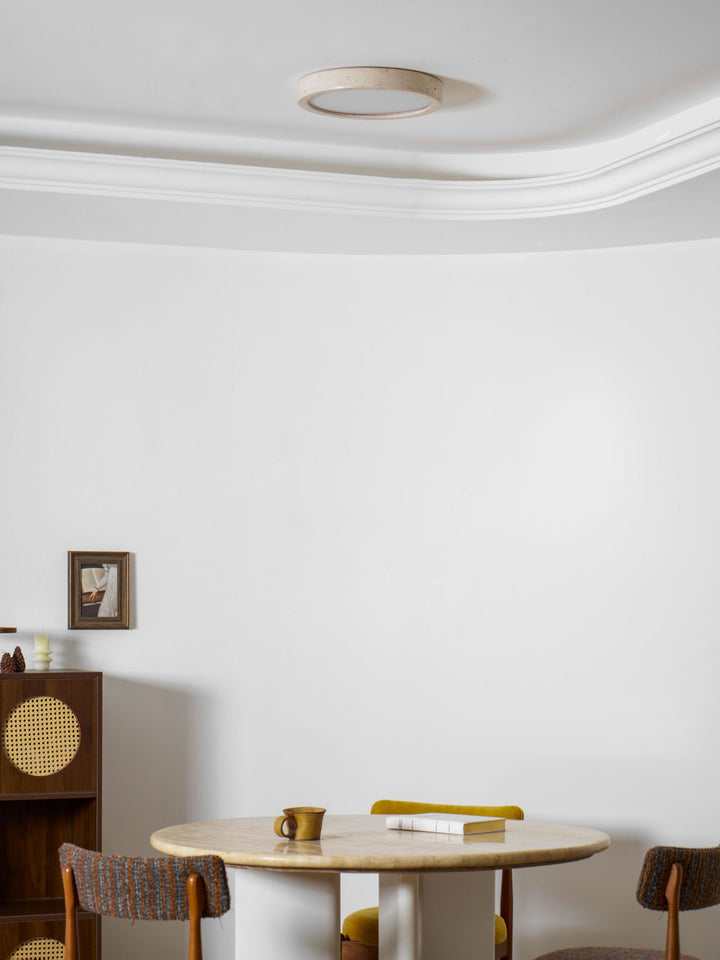 Horizon Travertine Taklampa