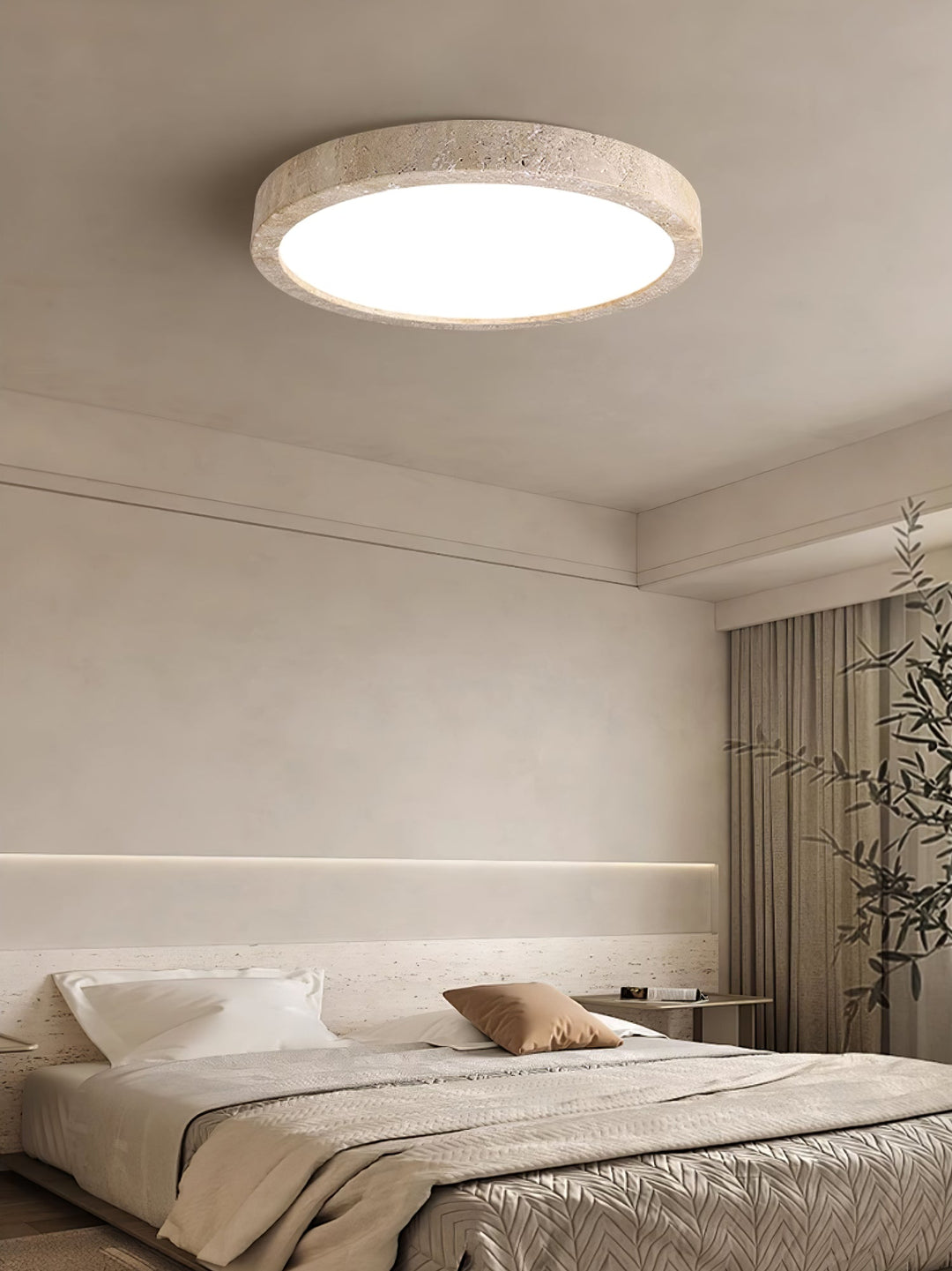 Horizon Travertine Taklampa