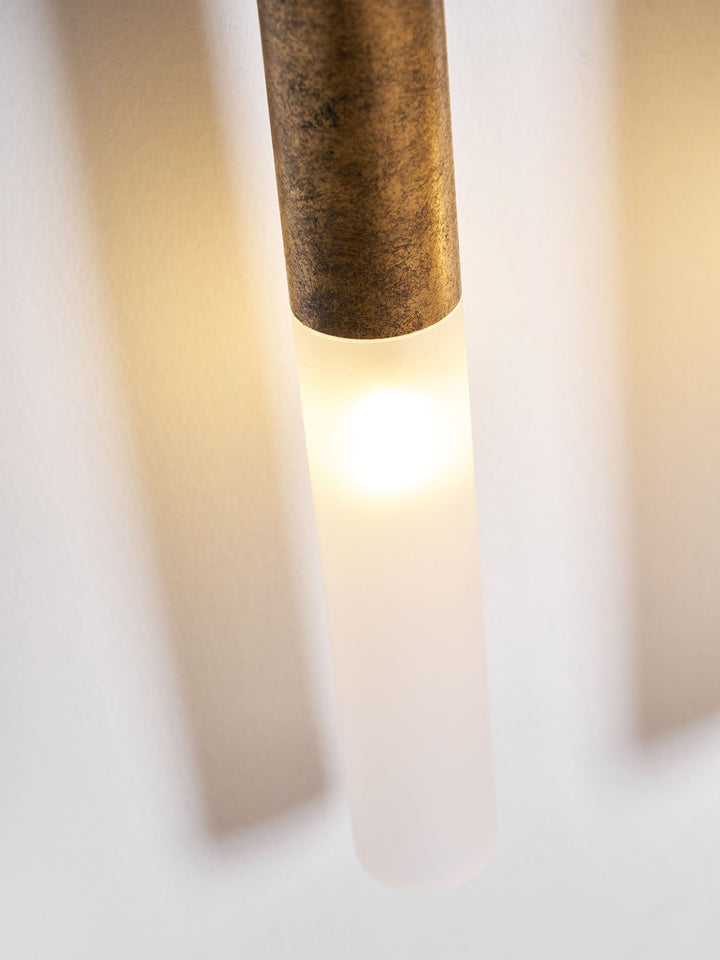 Hästhår Vägglampa