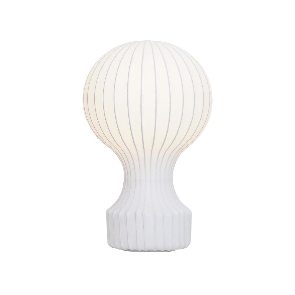 Lampa med bord i form av en varmluftsballong