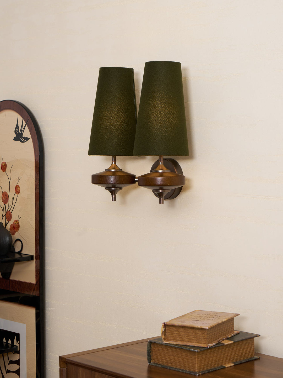 Orlan Twin Shade Vägglampa