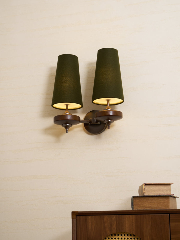 Orlan Twin Shade Vägglampa