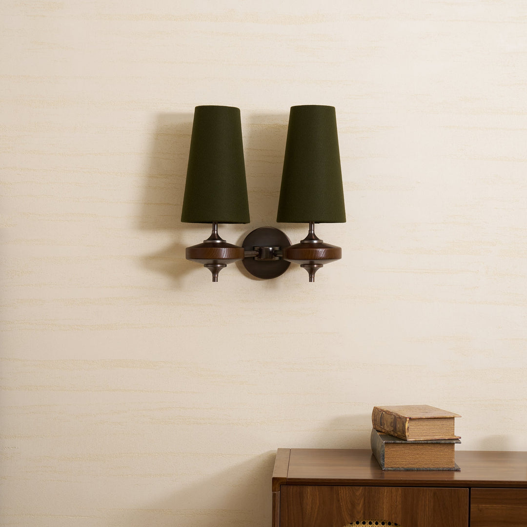 Orlan Twin Shade Vägglampa