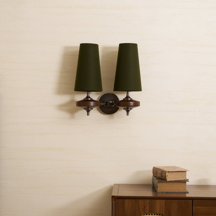 Orlan Twin Shade Vägglampa