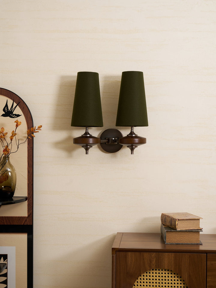 Orlan Twin Shade Vägglampa