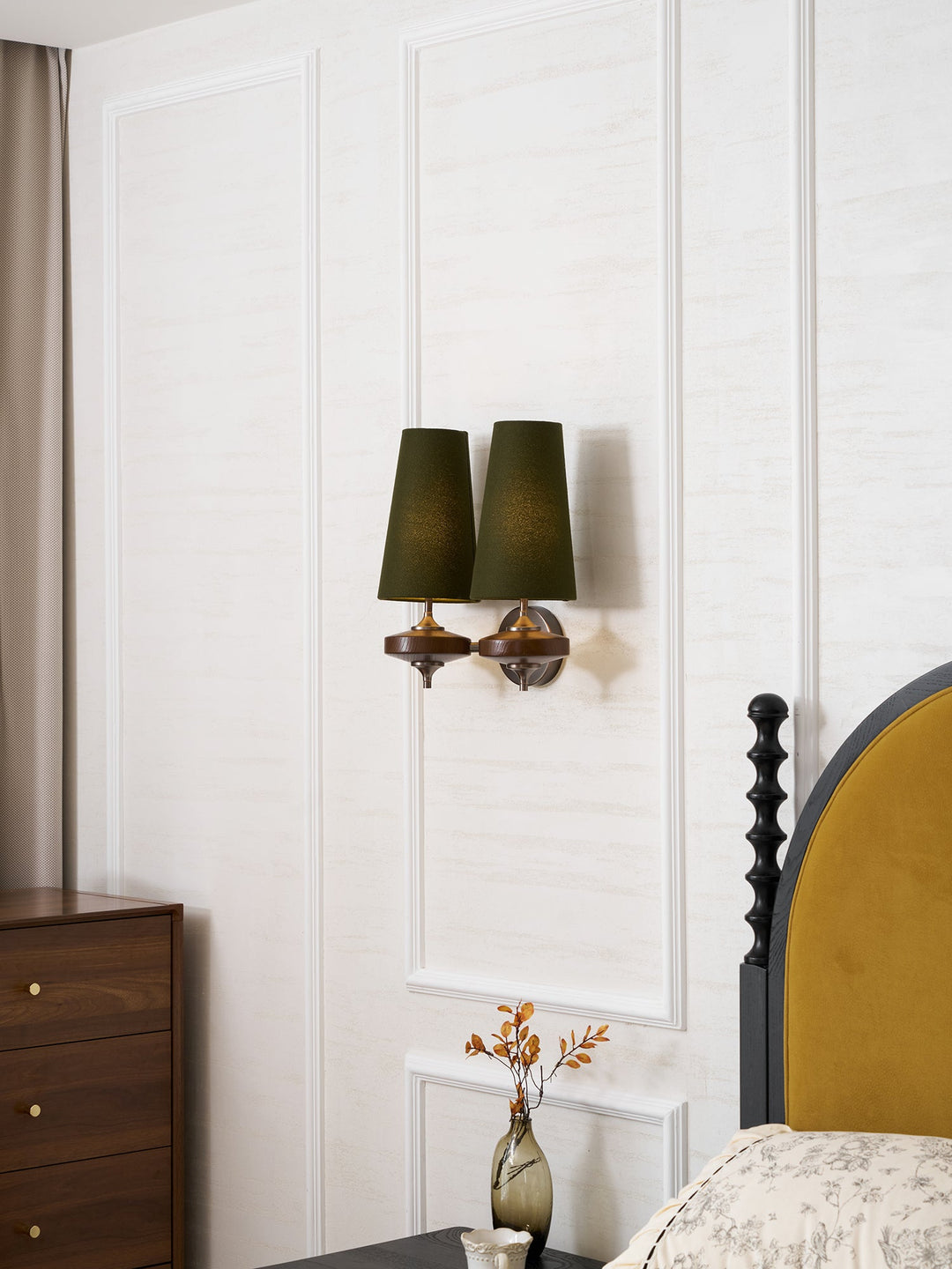 Orlan Twin Shade Vägglampa