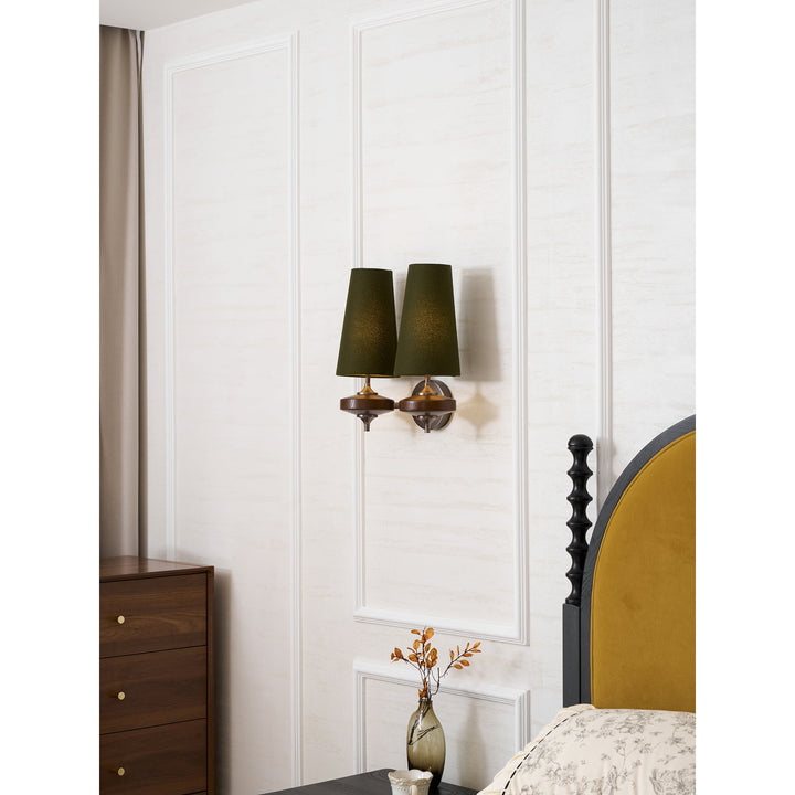 Orlan Twin Shade Vägglampa