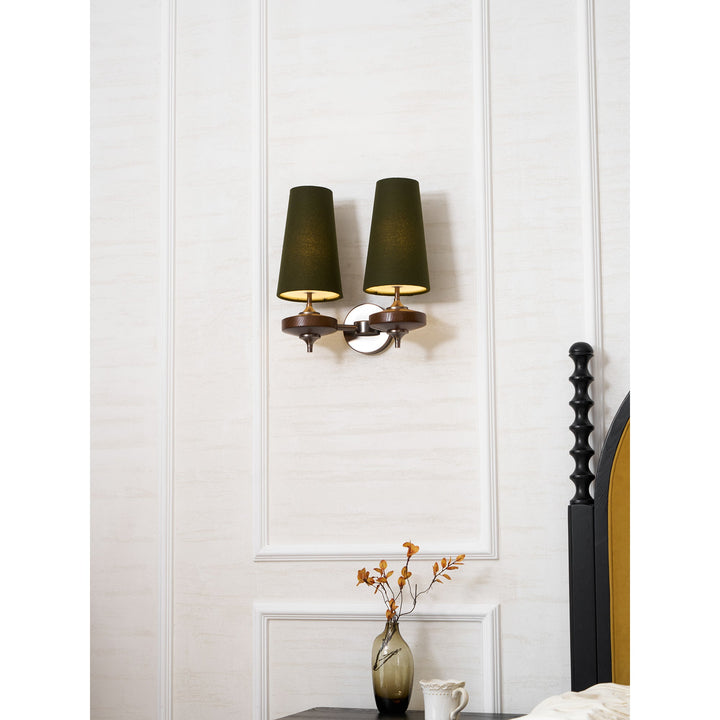 Orlan Twin Shade Vägglampa