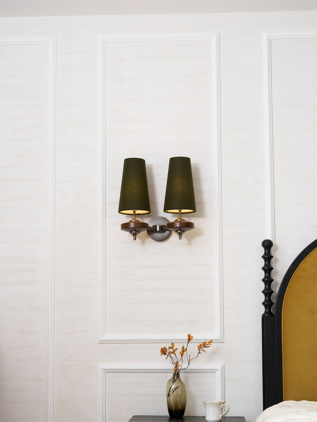 Orlan Twin Shade Vägglampa