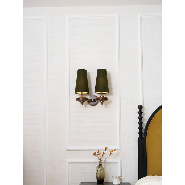 Orlan Twin Shade Vägglampa