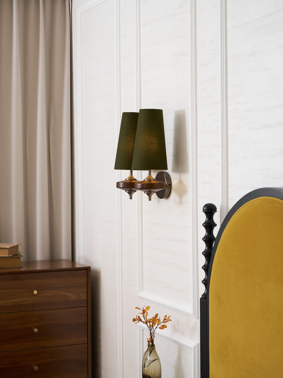 Orlan Twin Shade Vägglampa