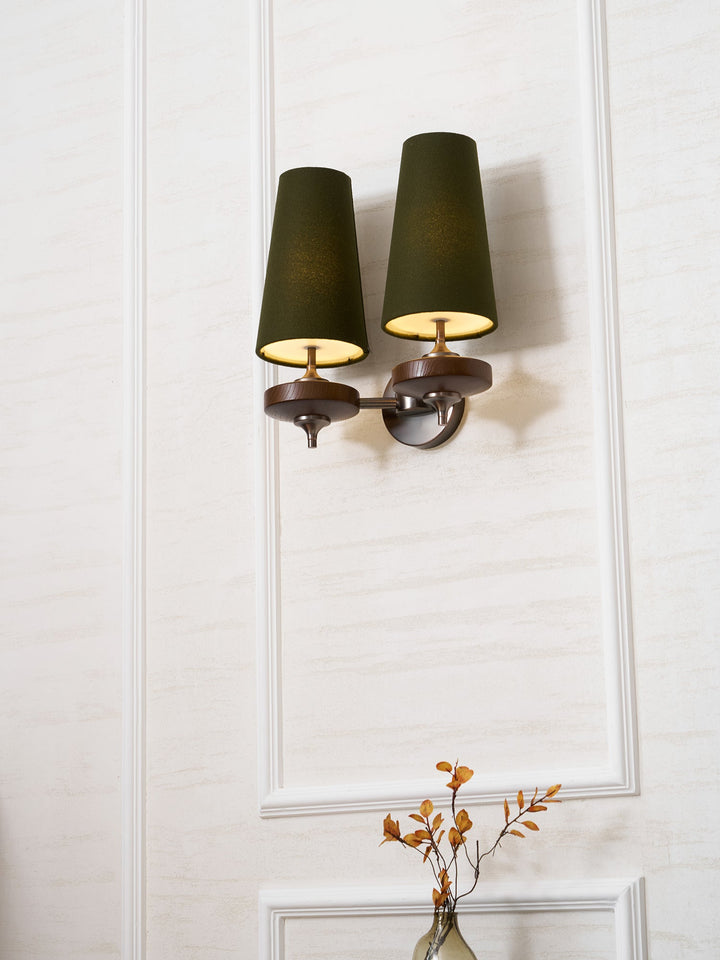 Orlan Twin Shade Vägglampa