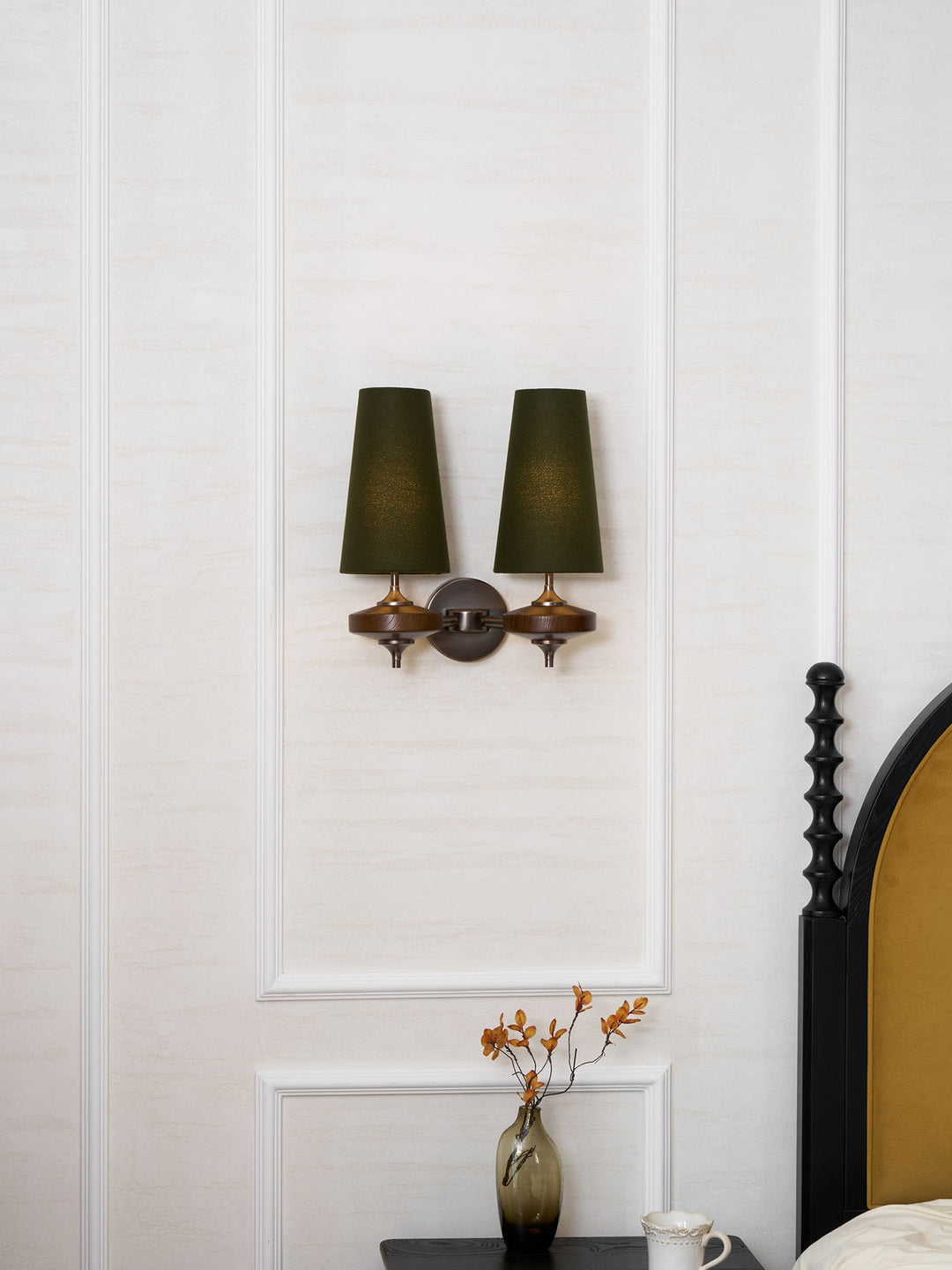 Orlan Twin Shade Vägglampa