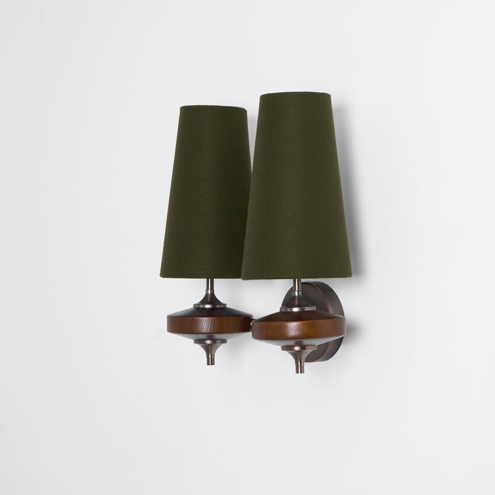 Orlan Twin Shade Vägglampa