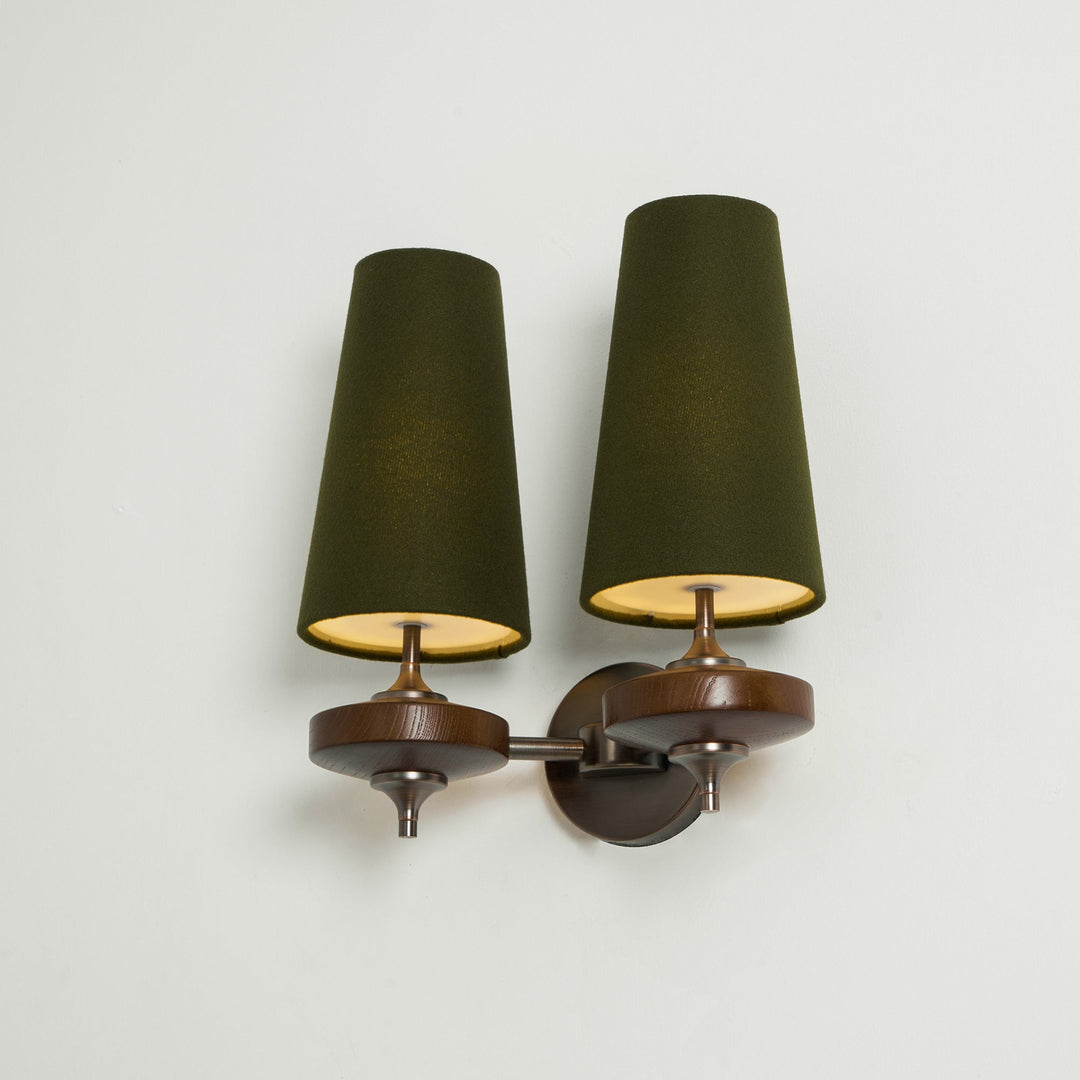 Orlan Twin Shade Vägglampa
