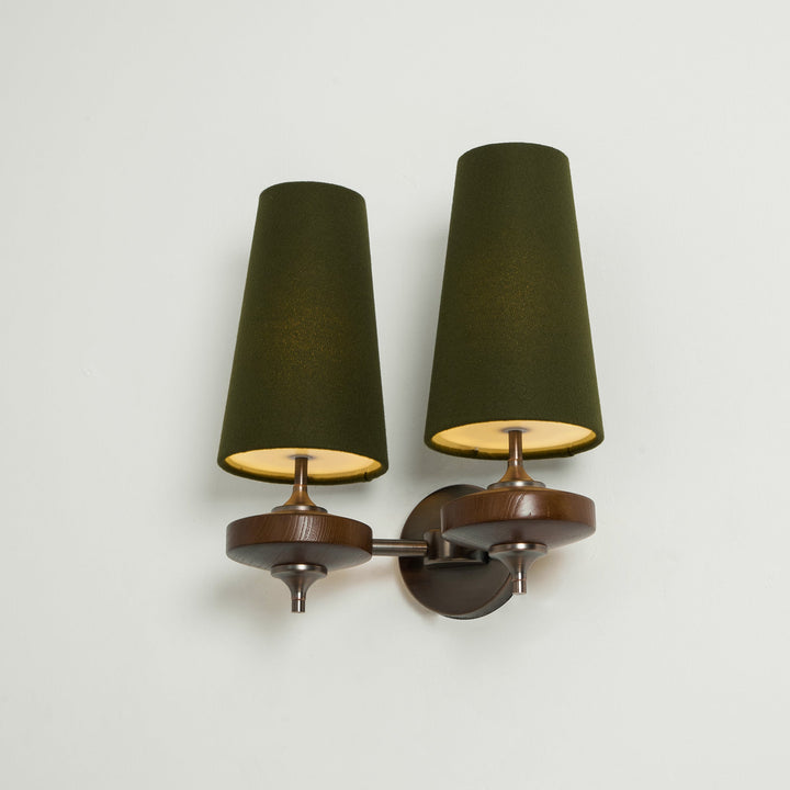Orlan Twin Shade Vägglampa