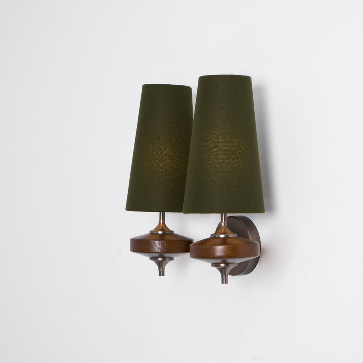 Orlan Twin Shade Vägglampa