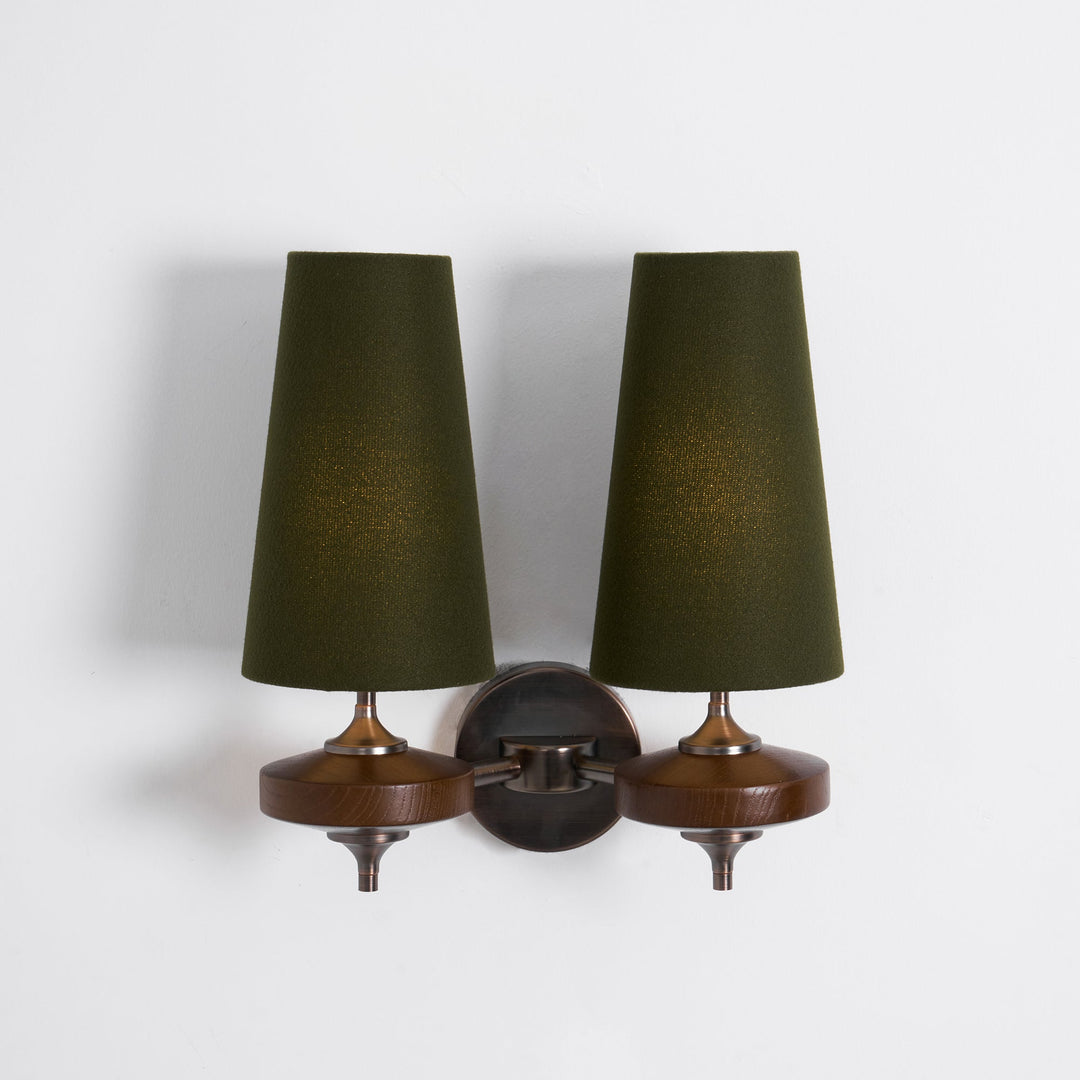 Orlan Twin Shade Vägglampa