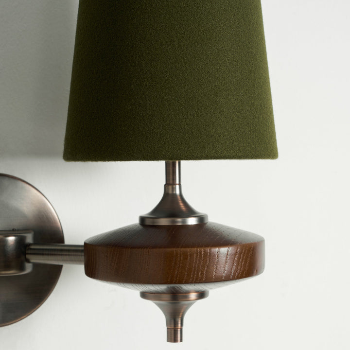 Orlan Twin Shade Vägglampa