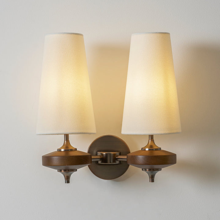 Orlan Twin Shade Vägglampa